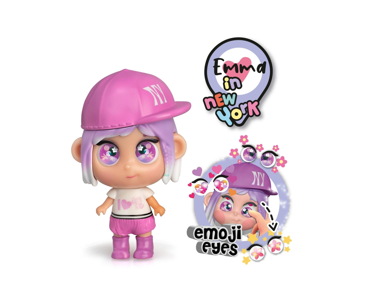 Mini trotties emoji eyes - disponibile 3 assortimenti