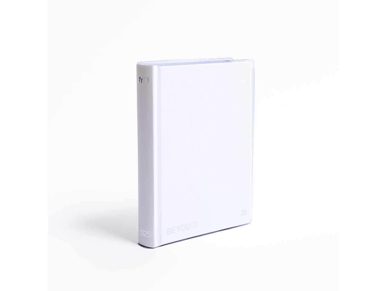 Diario Scuola 2024-2025 BE YOU Extra White Medium, Agenda 12 Mesi Datata, Formato Standard 13,5cm x 18,2cm, Diario con Sticker e Segnalibro, Colore Bianco - Giochi Preziosi