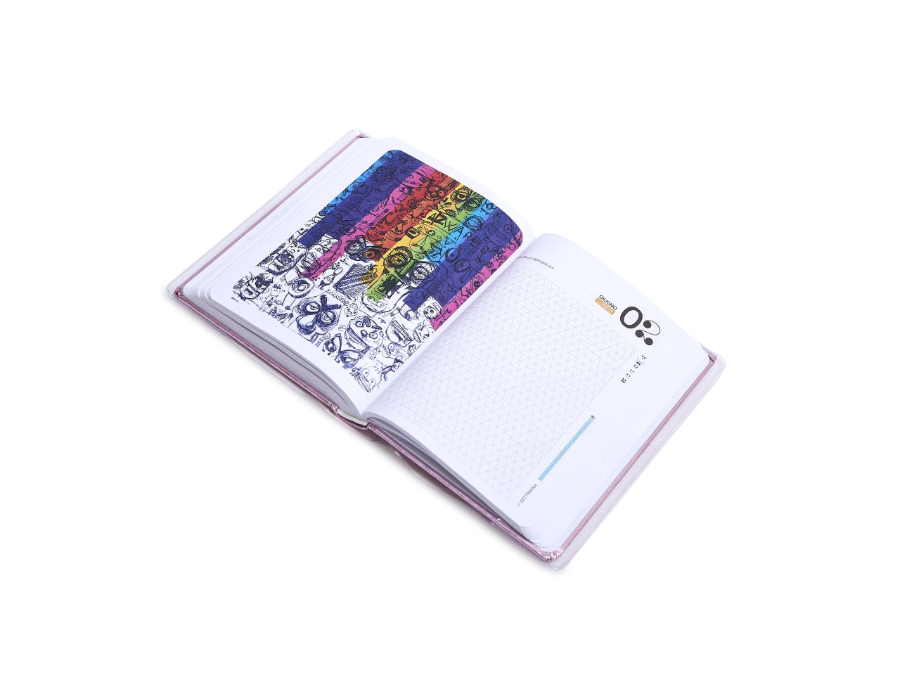 Diario Scuola 2024-2025 BE YOU Rose Glow Small, Agenda 12 Mesi Datata, Formato Easy 12,5cm x 16,5cm, Diario con Sticker e Segnalibro, Colore Rosa - Giochi Preziosi