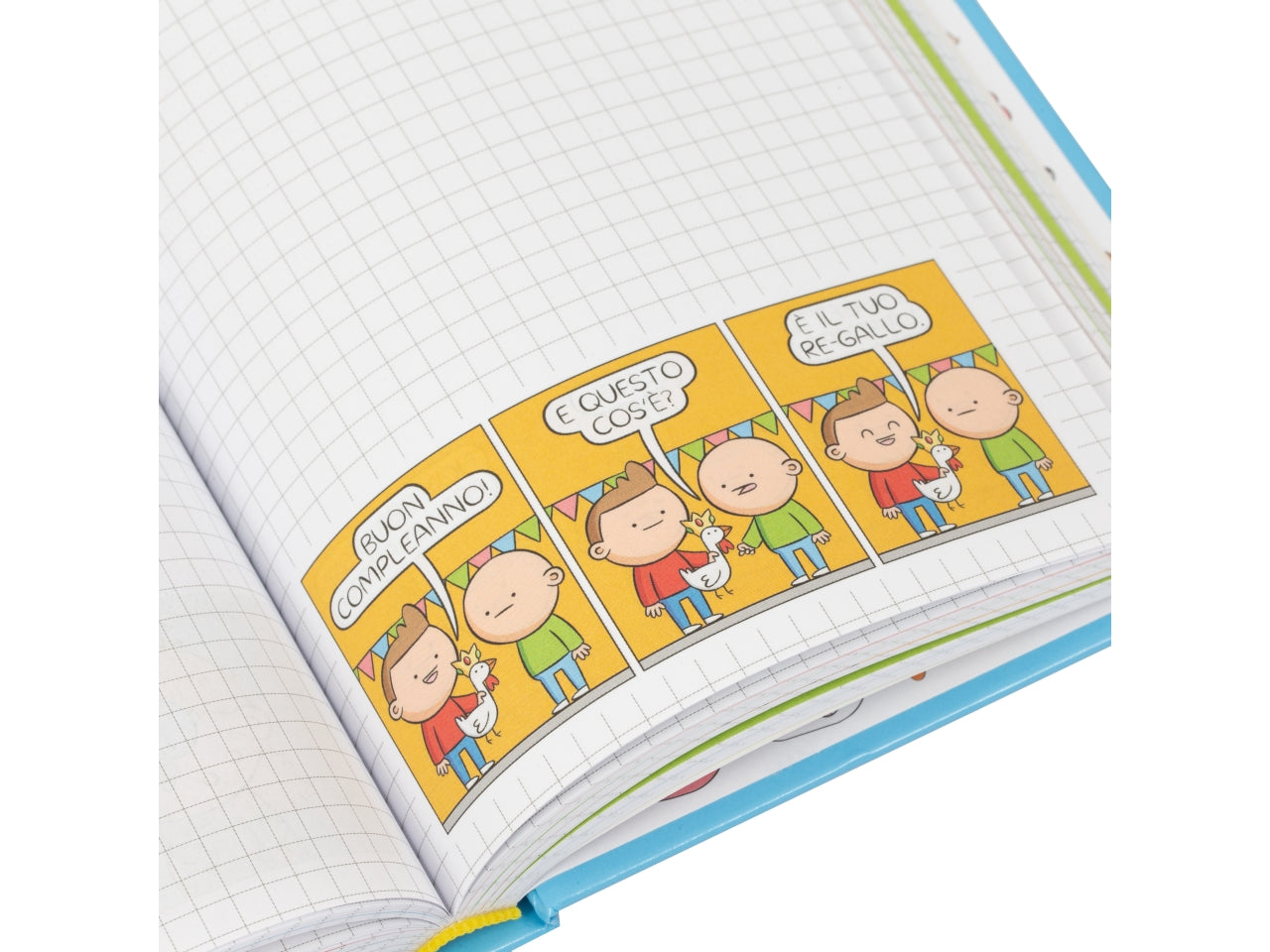 Diario Scuola 2024/2025 Pera Toons, Interni con Battute e Stickers Originali Pera Toons, Agenda Rigida 10 Mesi Non Datata con Segnalibro, Diario Elementari e Medie 24/25 - Giochi Preziosi