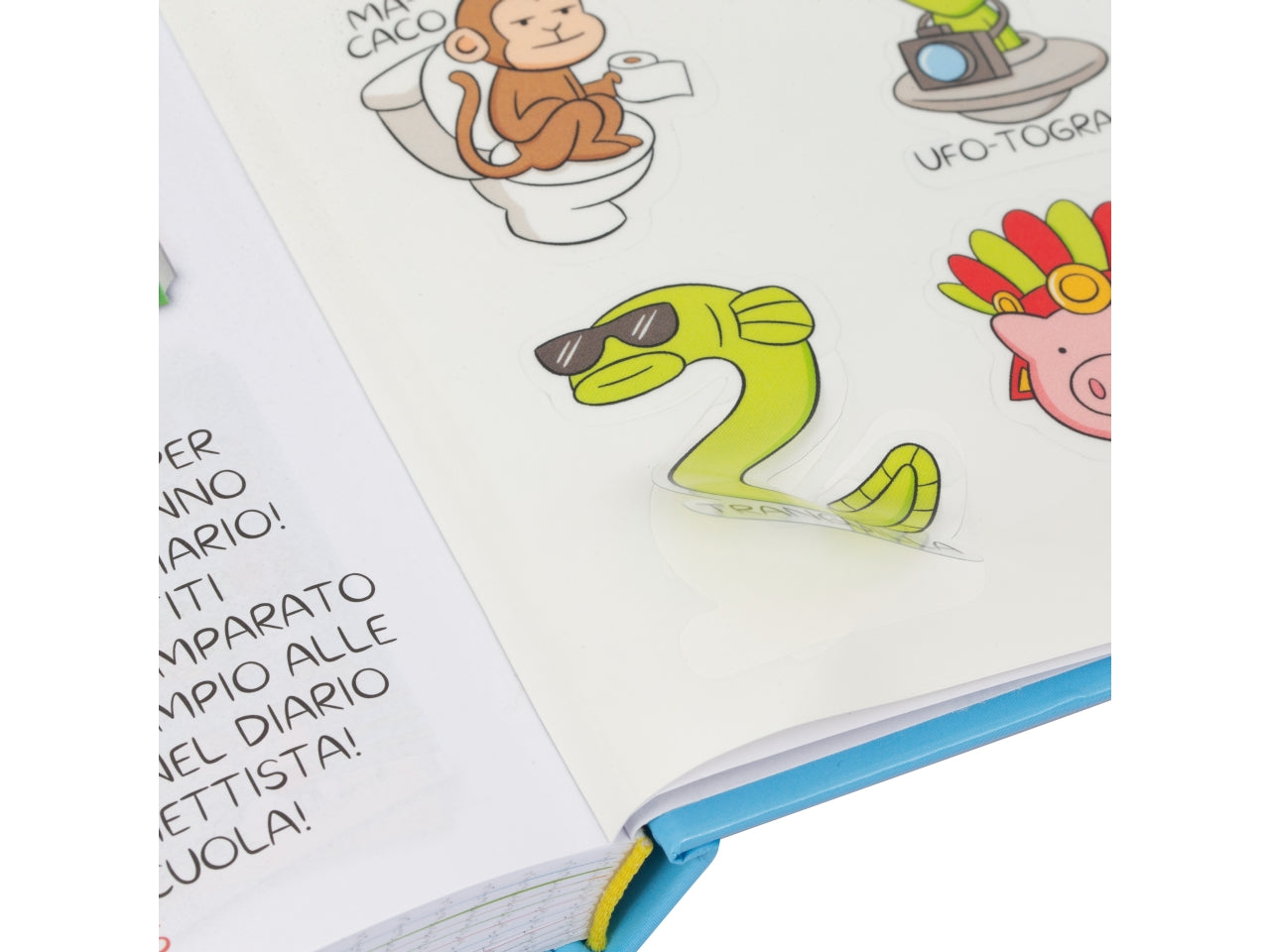 Diario Scuola 2024/2025 Pera Toons, Interni con Battute e Stickers Originali Pera Toons, Agenda Rigida 10 Mesi Non Datata con Segnalibro, Diario Elementari e Medie 24/25 - Giochi Preziosi