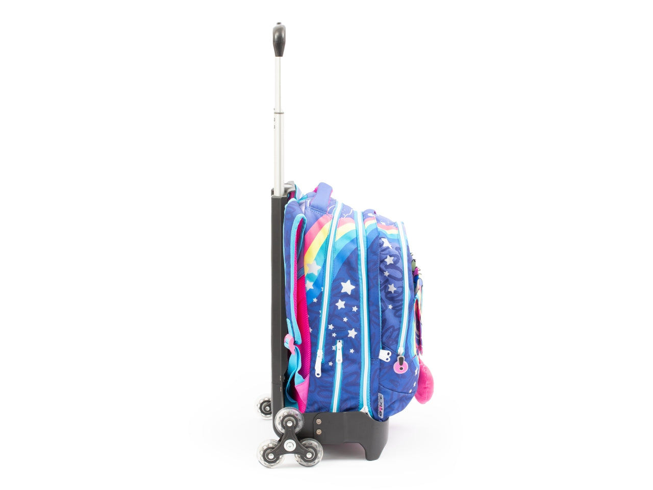 Zaino trolley unicorno Gopop 24, multicolor, Made in Italy - Giochi Preziosi