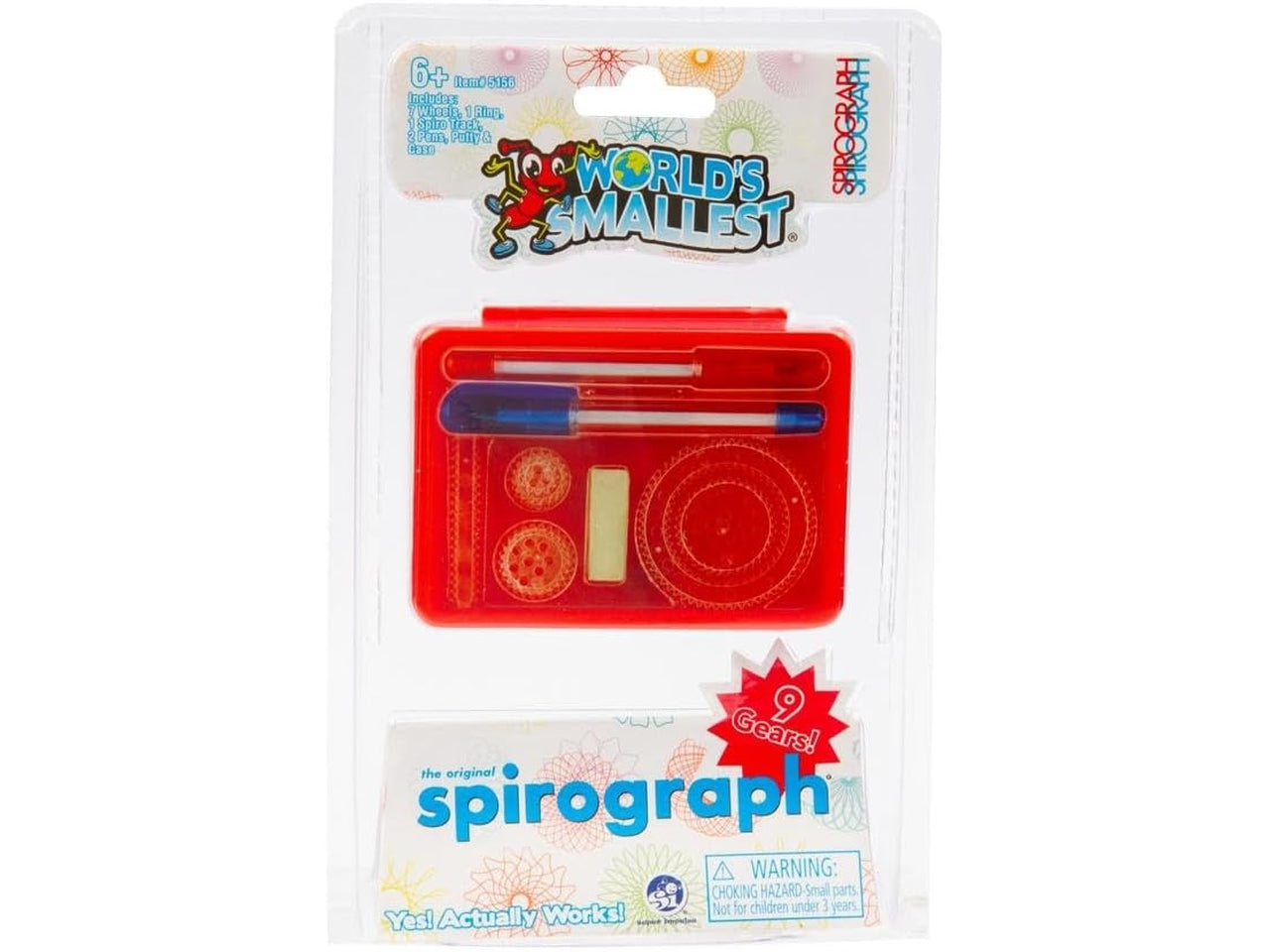 World's smallest spirograph