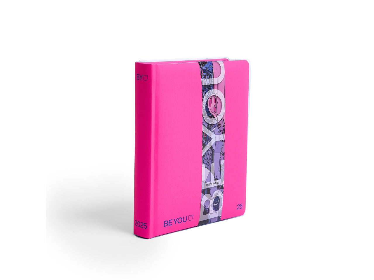 Beyou 24/25 agenda matter gum, multicolor, Made in Italy - Giochi Preziosi