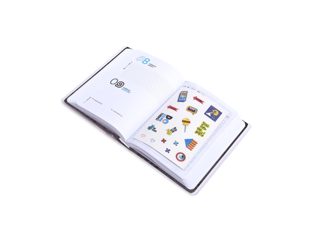 Beyou 24/25 agenda matter fluid, multicolor, Made in Italy - Giochi Preziosi