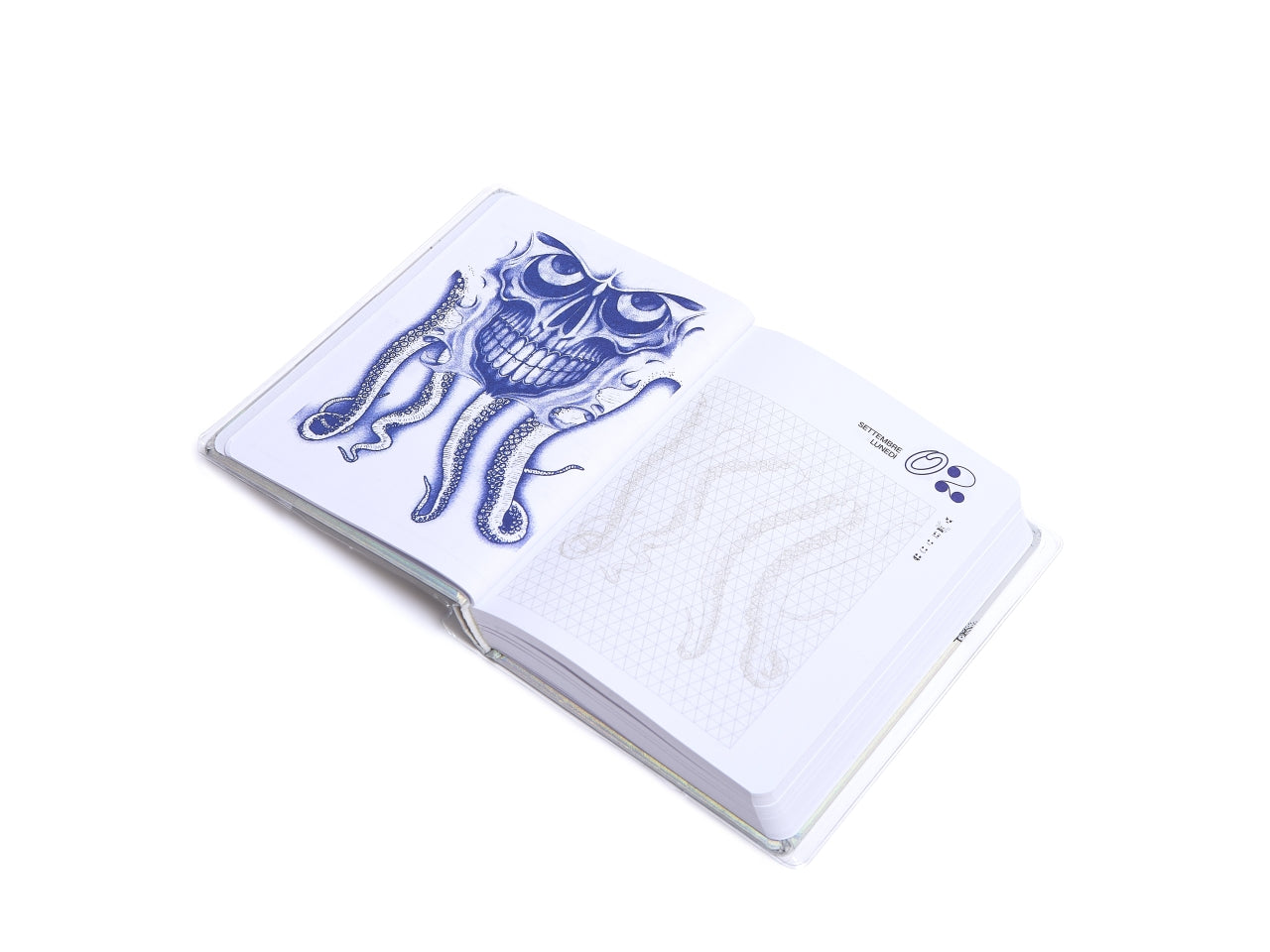 Beyou 24/25 agenda octopus easy argento, multicolor, Made in Italy - Giochi Preziosi