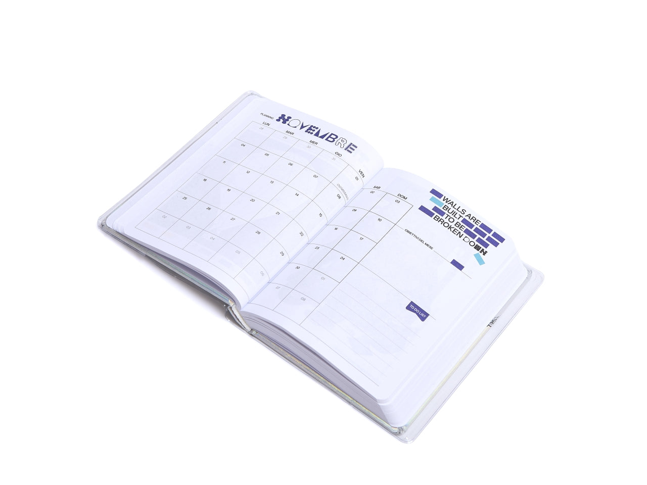 Beyou 24/25 agenda octopus easy argento, multicolor, Made in Italy - Giochi Preziosi