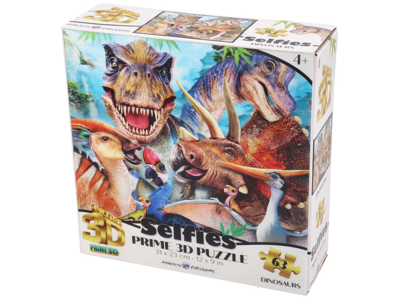 Puzzle 48 pezzi dinosaur selfie per bambini dai 4 anni in su | Giochi Preziosi