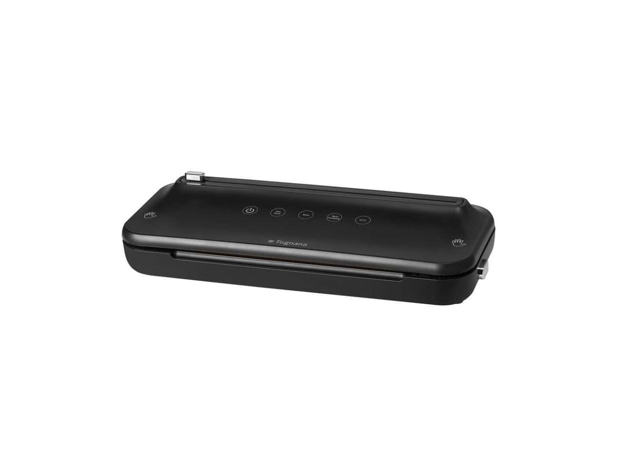 Macchina per sottovuoto senza fili ricaricabile con usb-c colore nero