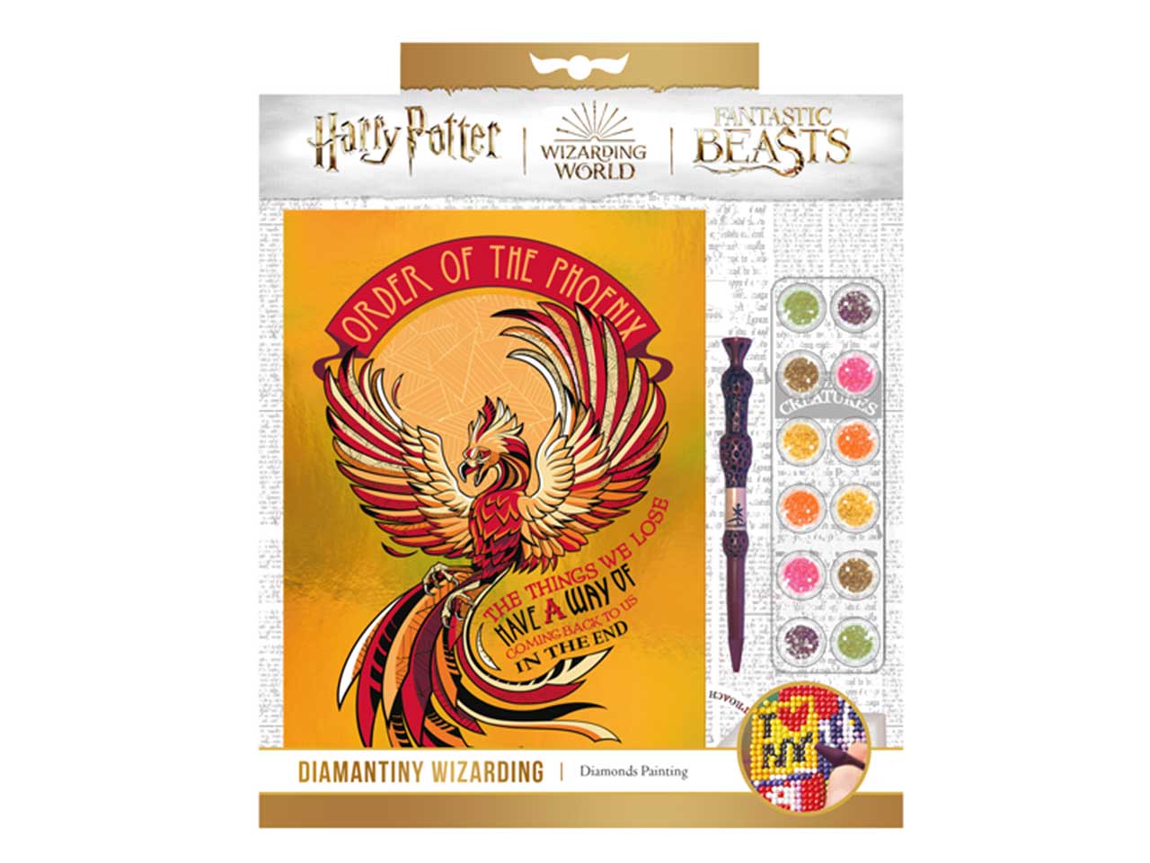 Harry potter diamantiny wizarding stand together
