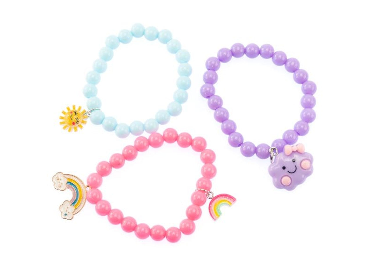Rainbow mix bracciale - confezione contiene 3 bracciali