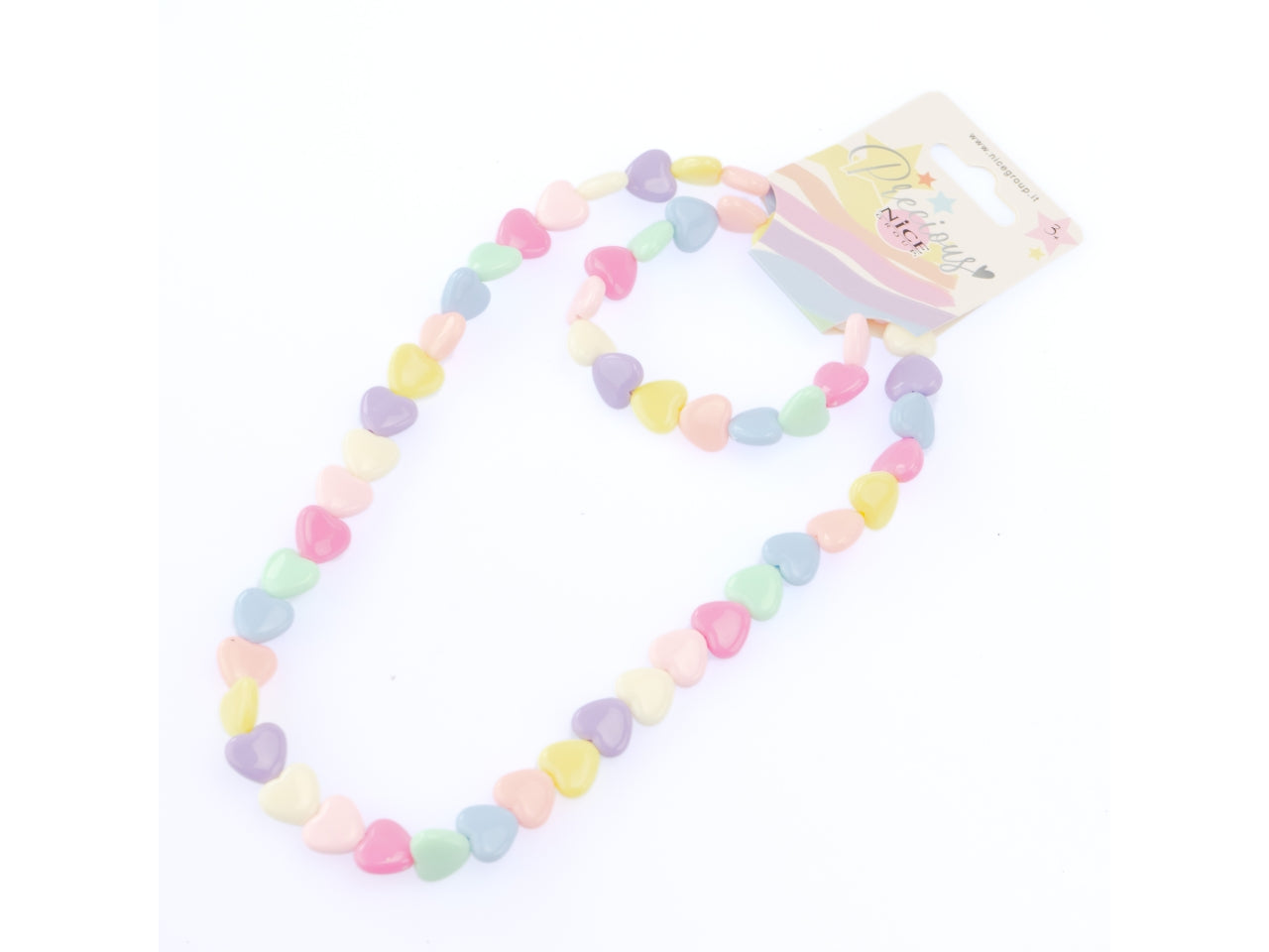 Cuoricini collana e bracciale