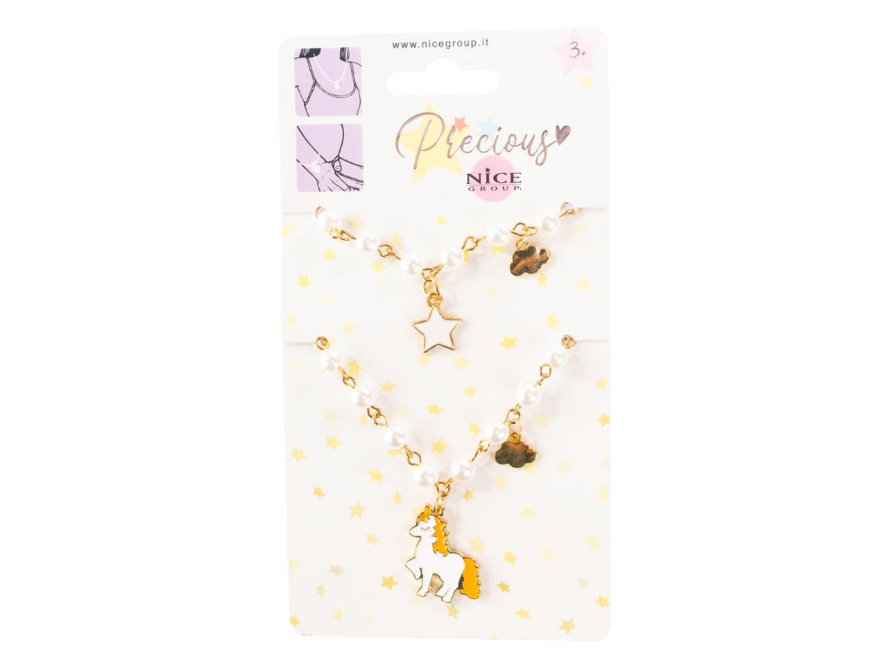 Unicorn lover collana e bracciale