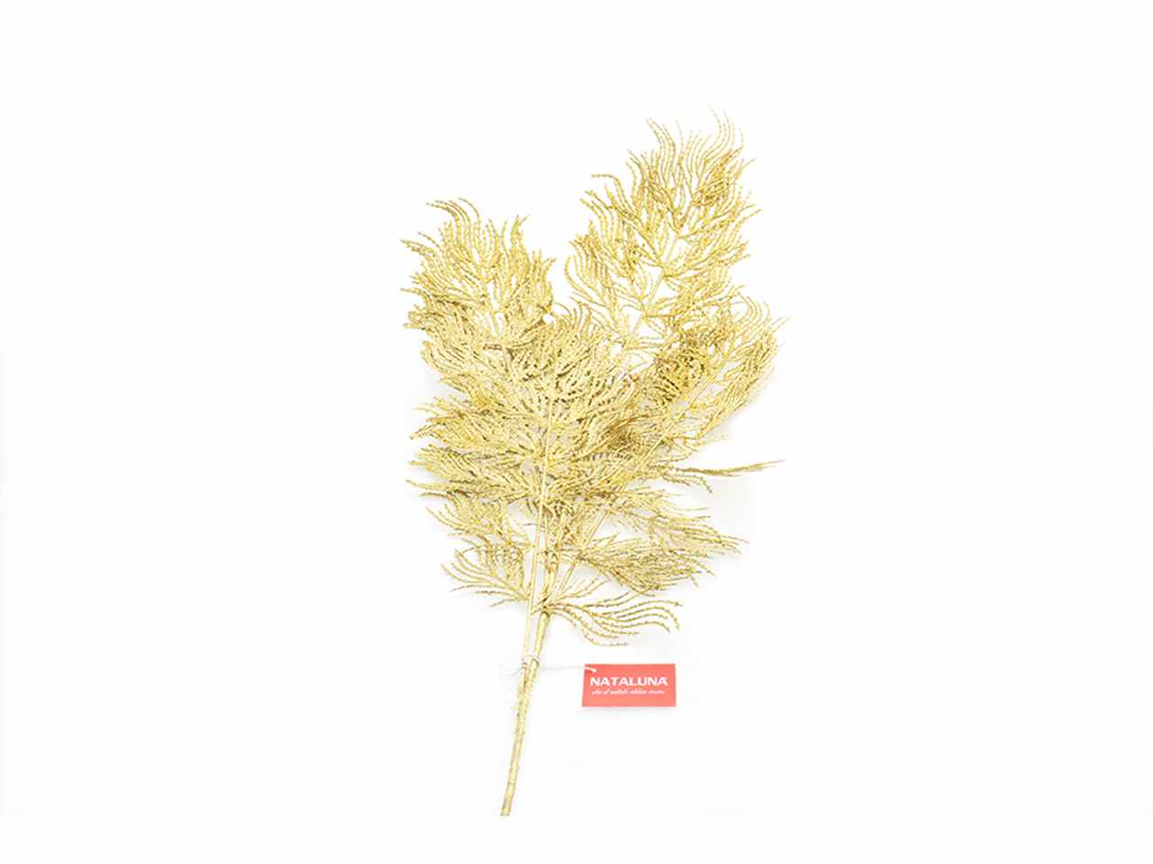 Ramo h.108cm oro con glitter