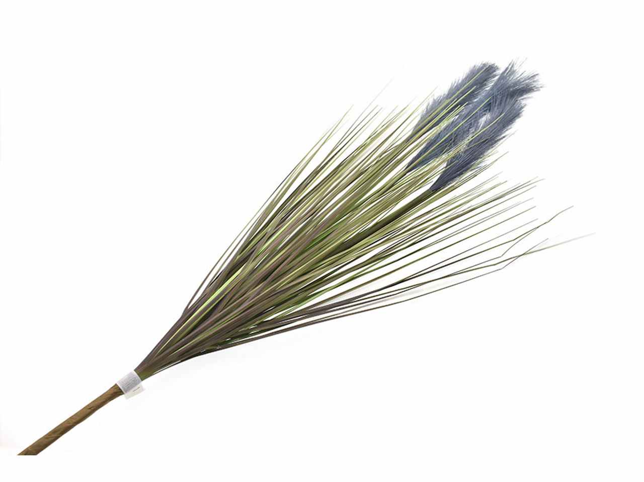 Ramo piumato 85cm blu scuro