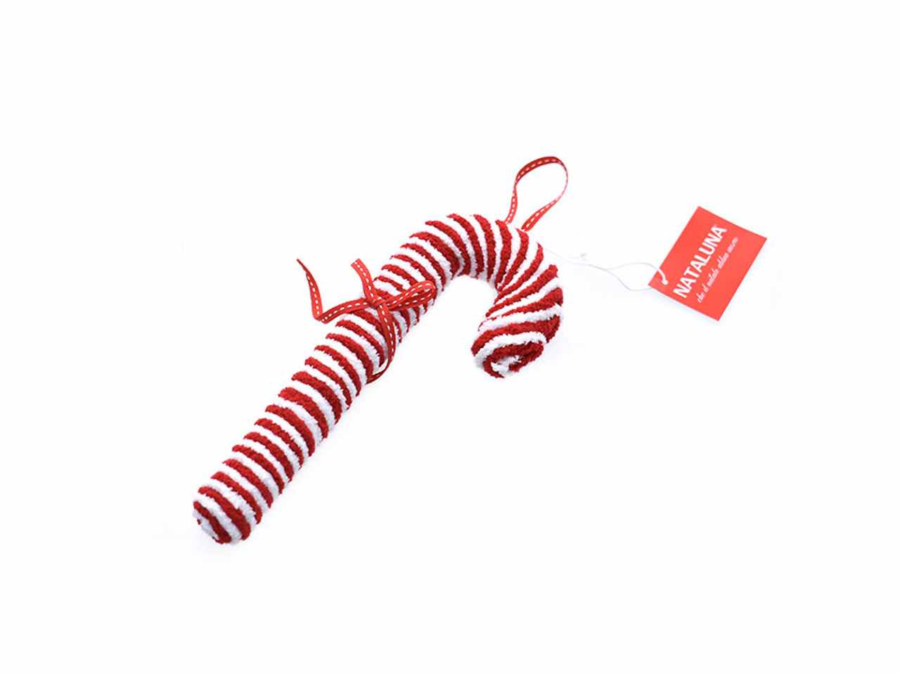 Bastoncini di zucchero 8x20,5cm rosso/bianco