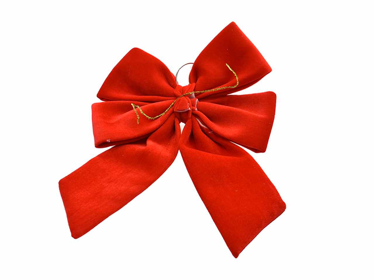 Fiocco con anello 33x50cm rosso
