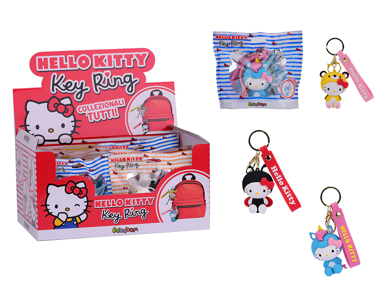 Hello kitty key ring