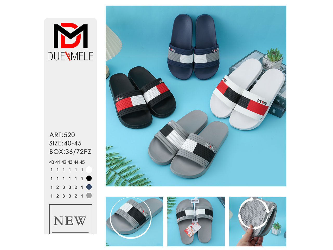 Ciabatta mare uomo taglia 40-45