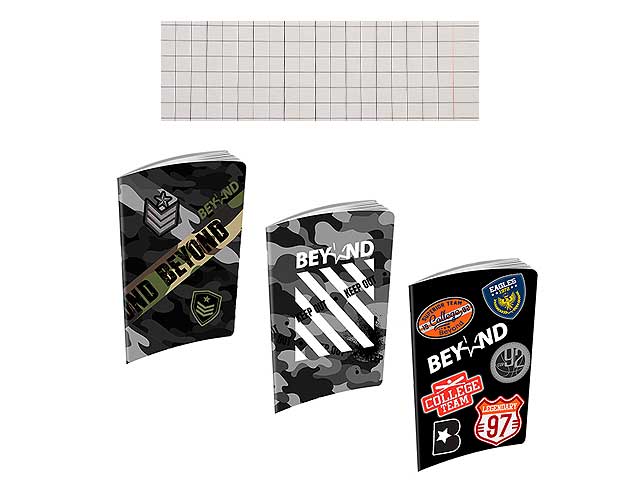 Quaderno active rigatura q fashion boy 10 pezzi
