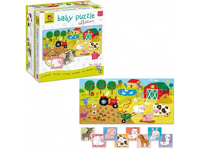 Ludattica dudu' baby puzzle farm 20514