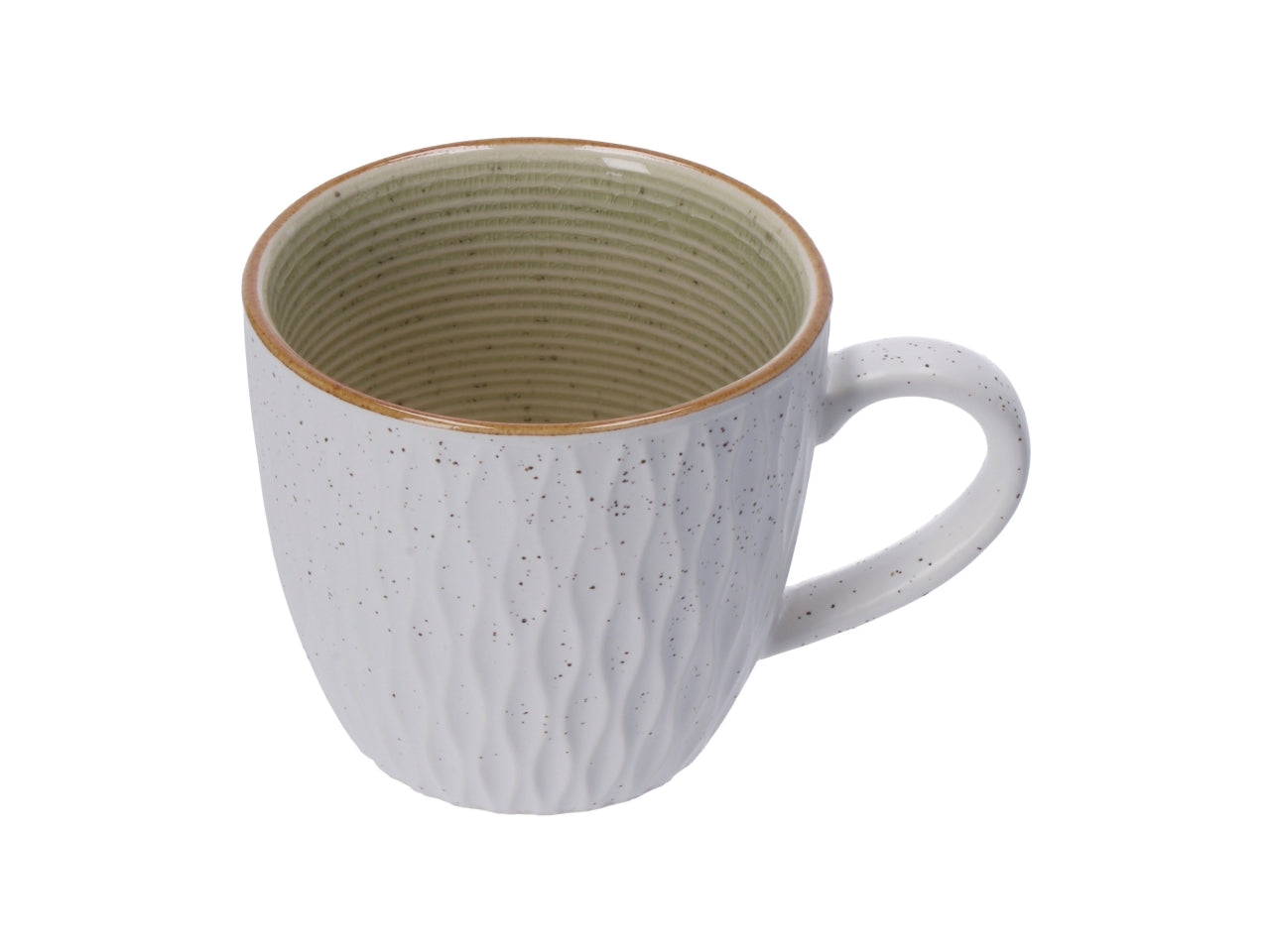 Tazza mug in ceramica multicolor stile scandinavo 380 ml 9,5x8,5 cm - Star