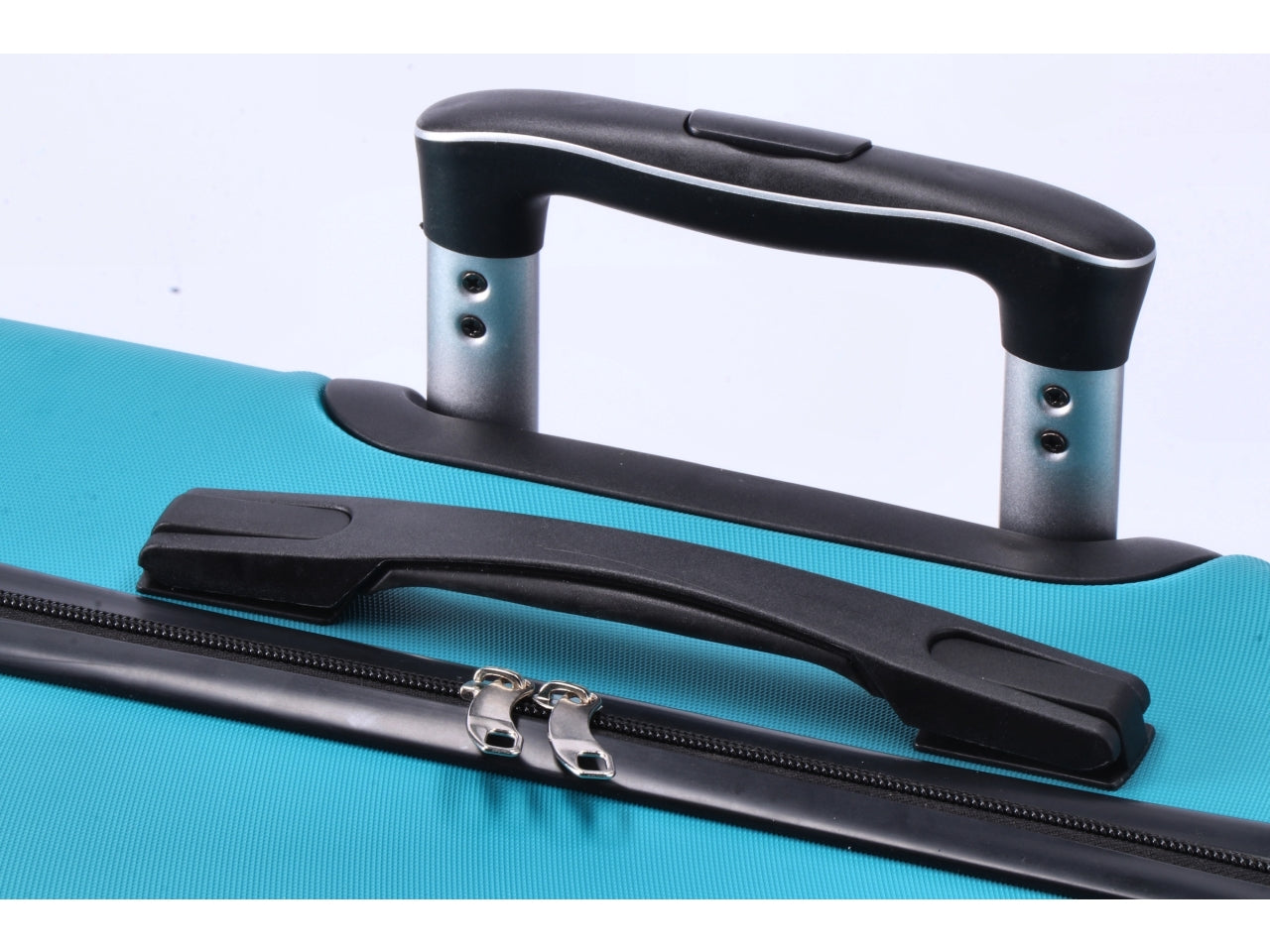 Set di 3 trolley rigidi azzurri, in abs con 4 ruote, valigie rigide con chiusura cerniera tsa - Star