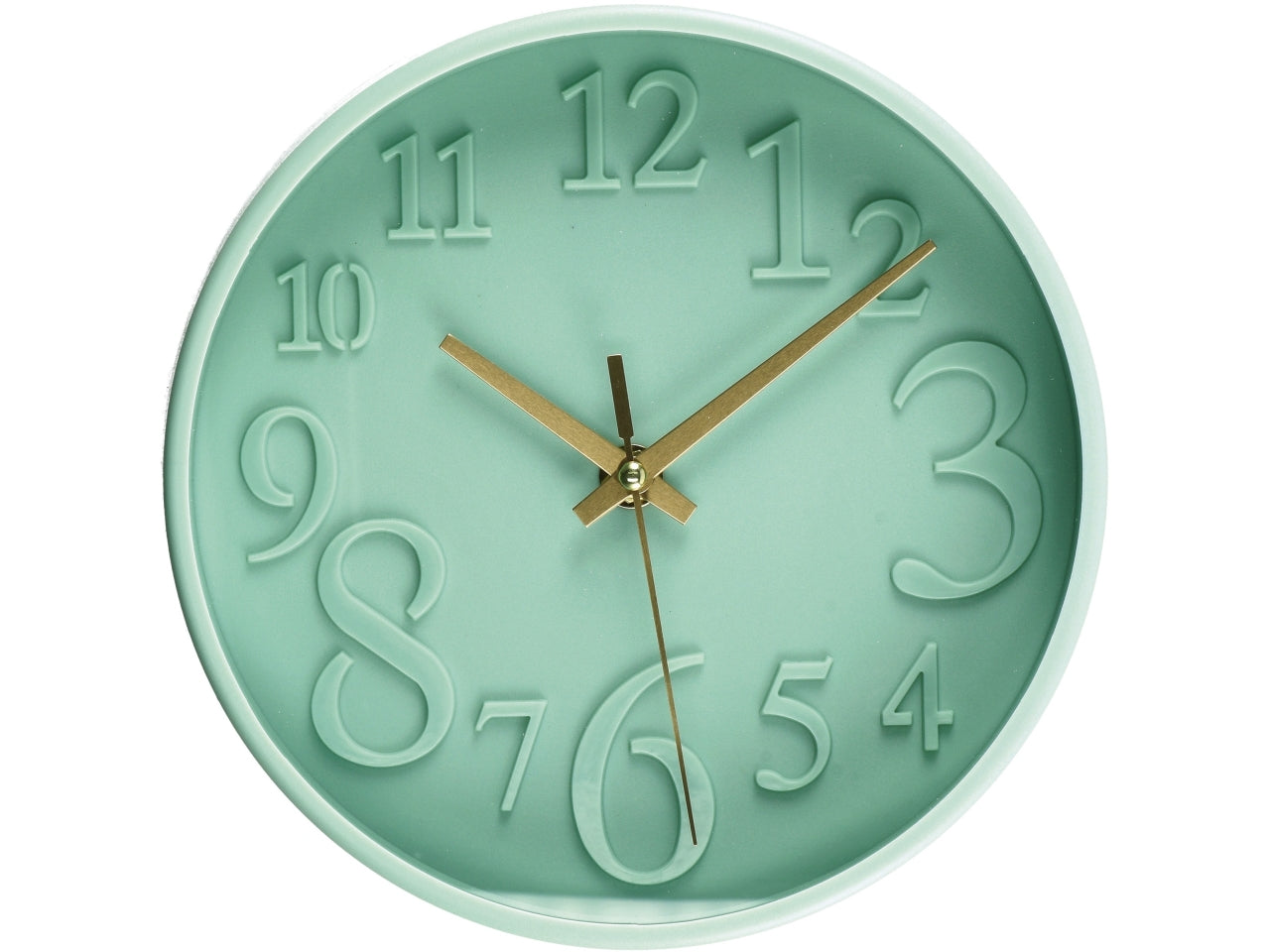 Orologio da parete moderno in plastica 4 colori assortiti 21,5cm, tipo analogico - Star