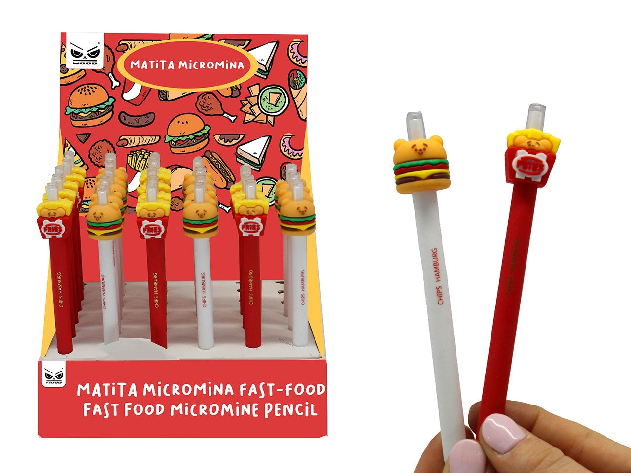 Matita micromina fast food