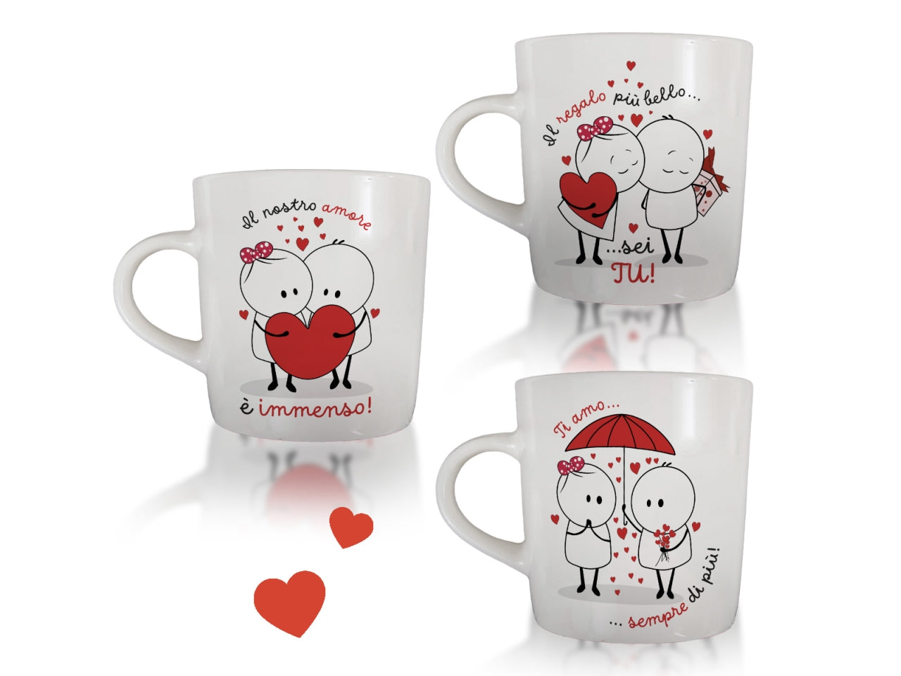 Tazzina da caffe con cucchiaino scratch love