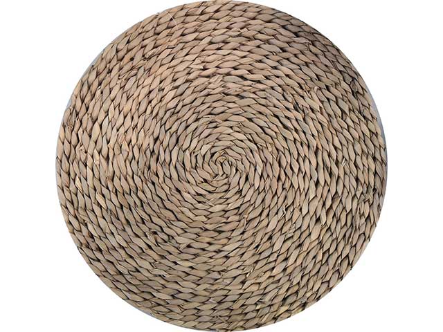 Sottopiatto in mais 38 cm naturale stile boho - Arca