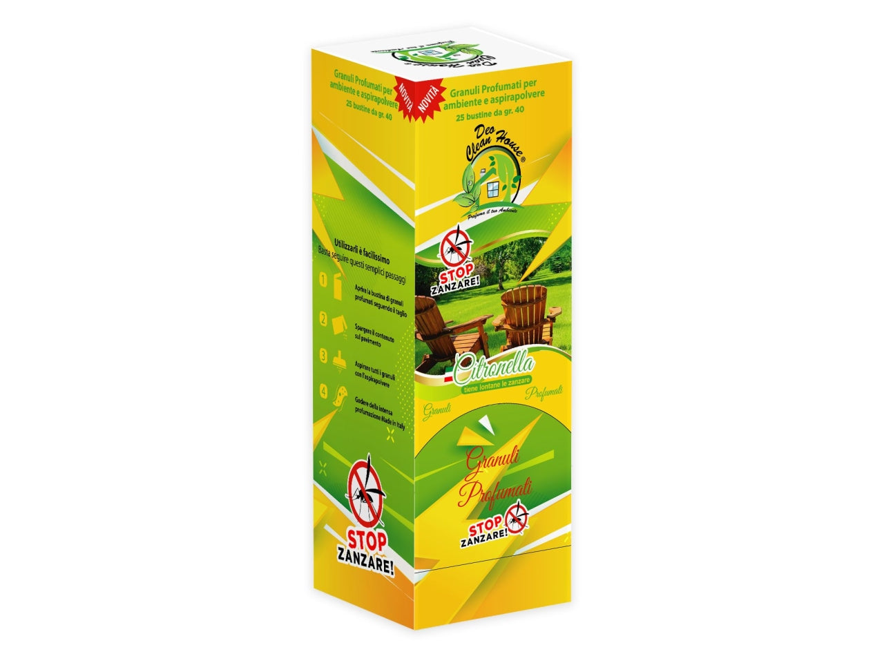 Bustina granuli profumati da 40gr citronella