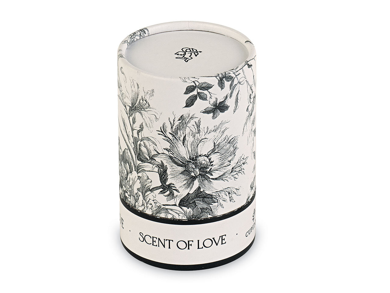 Barattolo candela toile nero + scatola