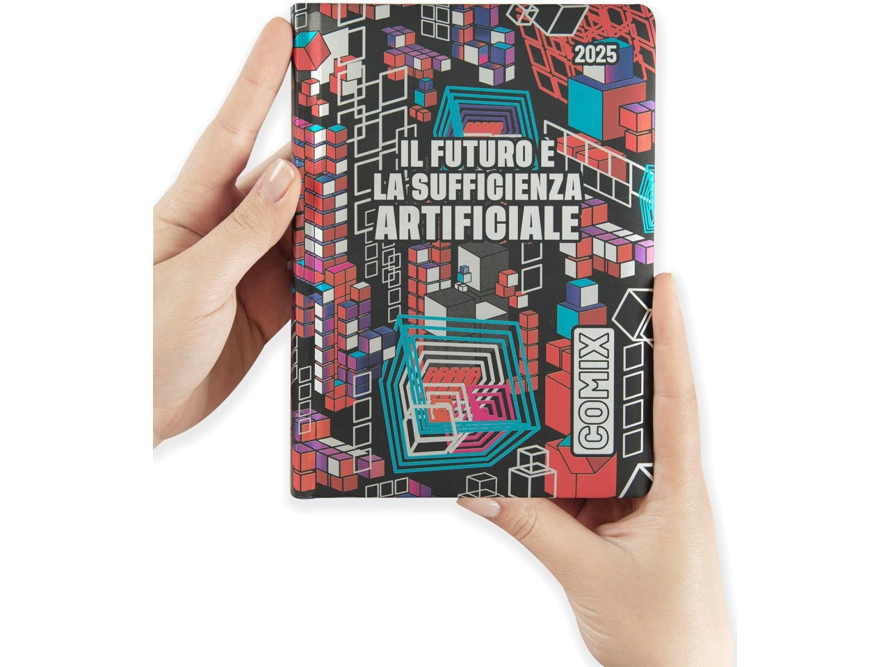 Diario scuola Comix Flash rosso formato standard copertina rigida, anno 2024/25, 13x17,8 cm