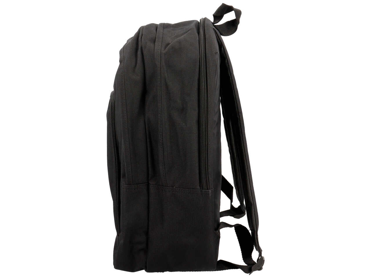 Zaino organizzato monocolore nero 3 scomparti, 31l - Comix