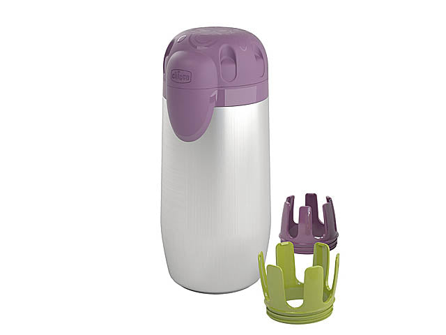 Chicco Portabiberon Termico in Acciaio Inox