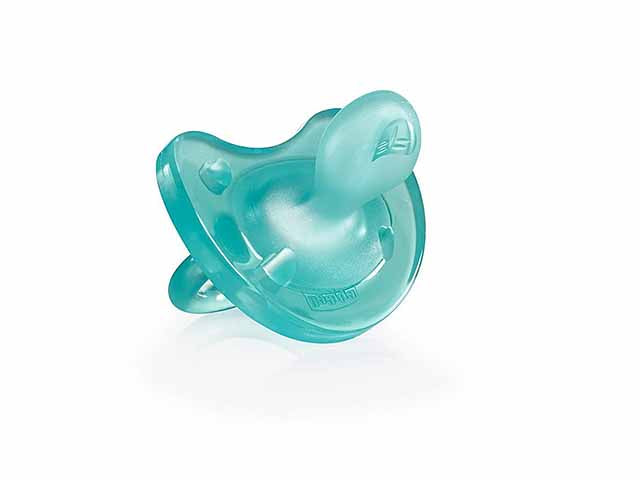 Chicco PhysioForma Ciuccio Silicone Verde Acqua 6-16 Mesi