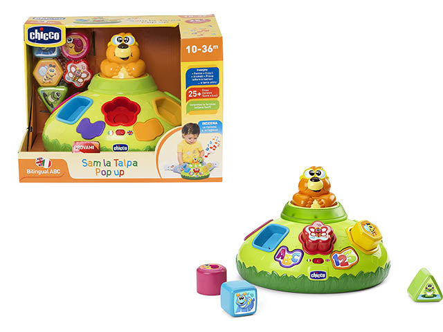 Chicco Gioco Sam la Talpa Acchiappaforme