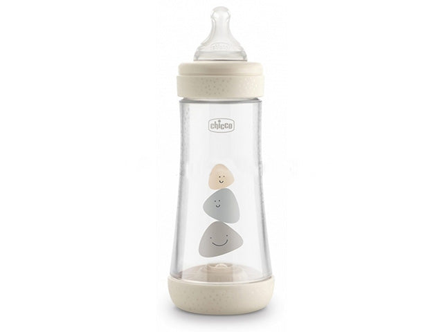 Chicco Perfect 5 Biberon Anticolica 300 ml Biberon con Flusso Veloce Tettarella in Silicone