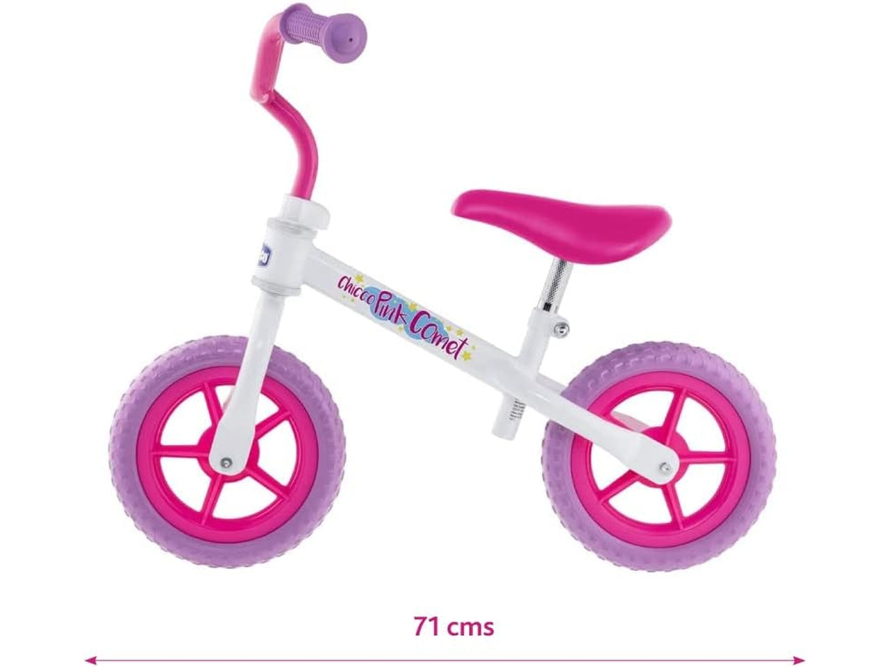 Balance bike - pink comet