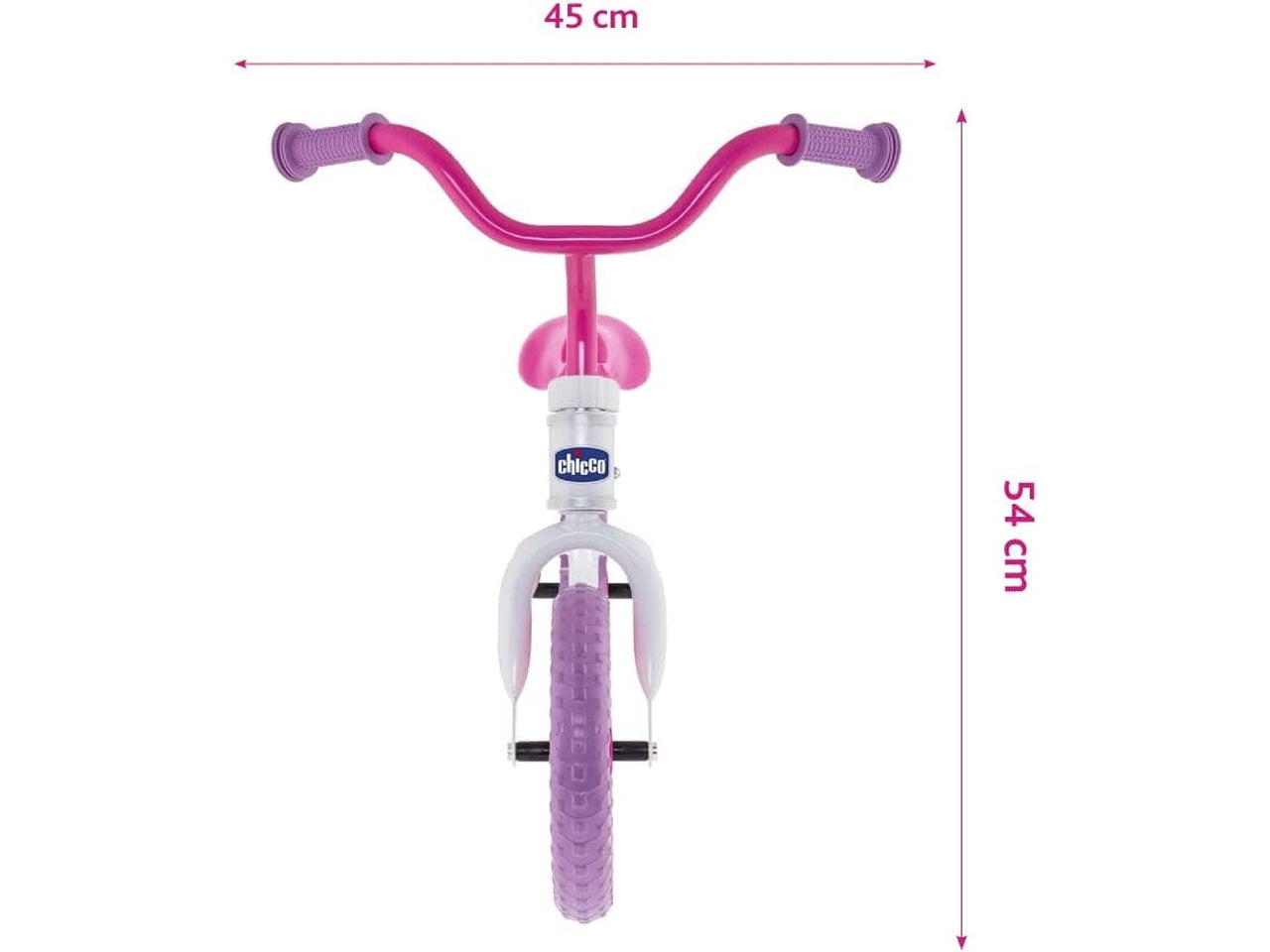 Balance bike - pink comet