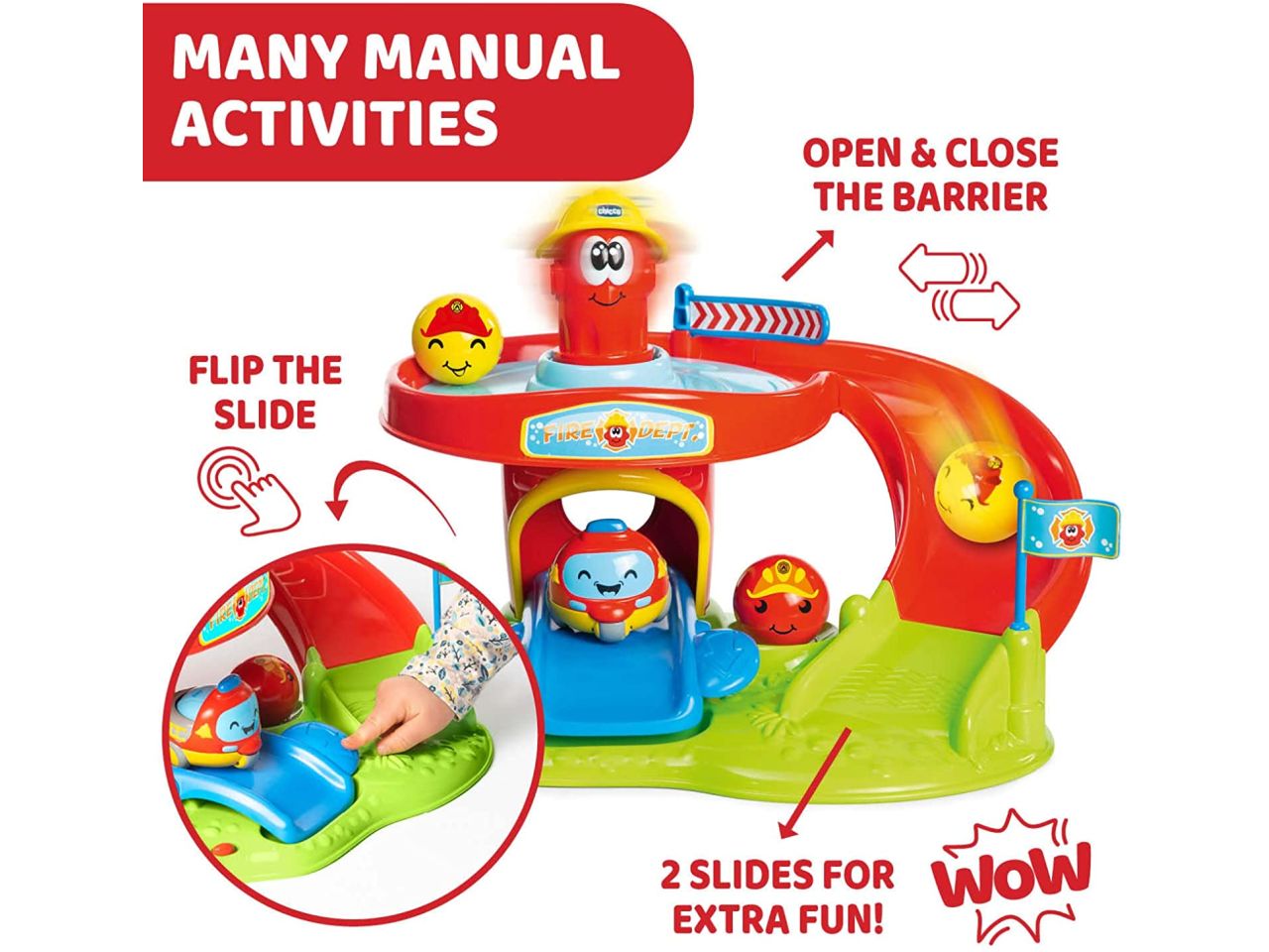 Chicco rolling spinner fire park