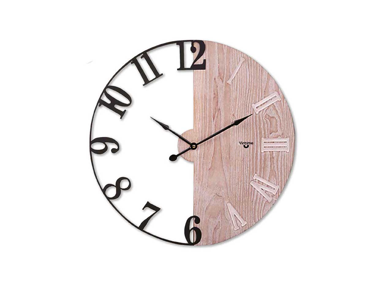 Orologio da parete 50cm con nuneri arabi e romani 1158/01
