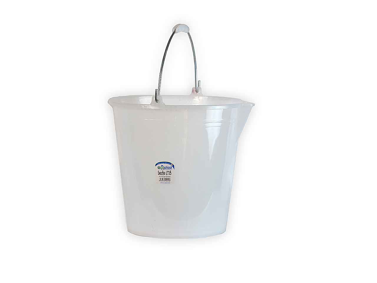 Secchio con becco neutro 17lt
