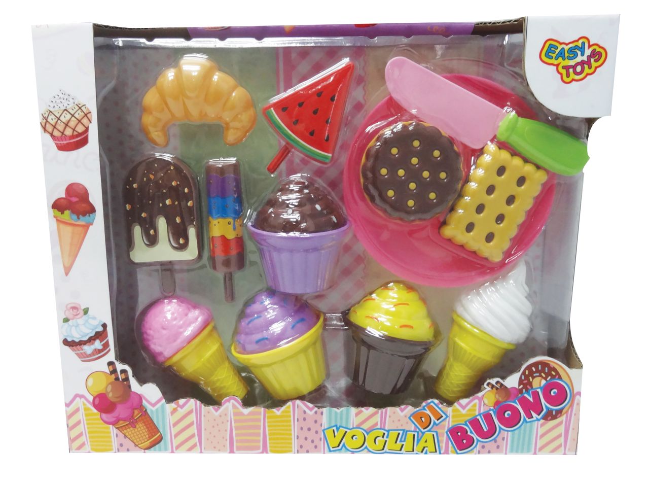 Voglia di buono set con pasticcini