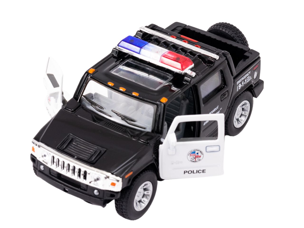 Hummer h2 police die cast