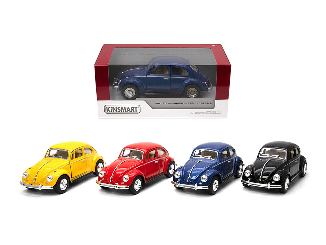 Auto volkswagen classical beetle del 1967 modellino