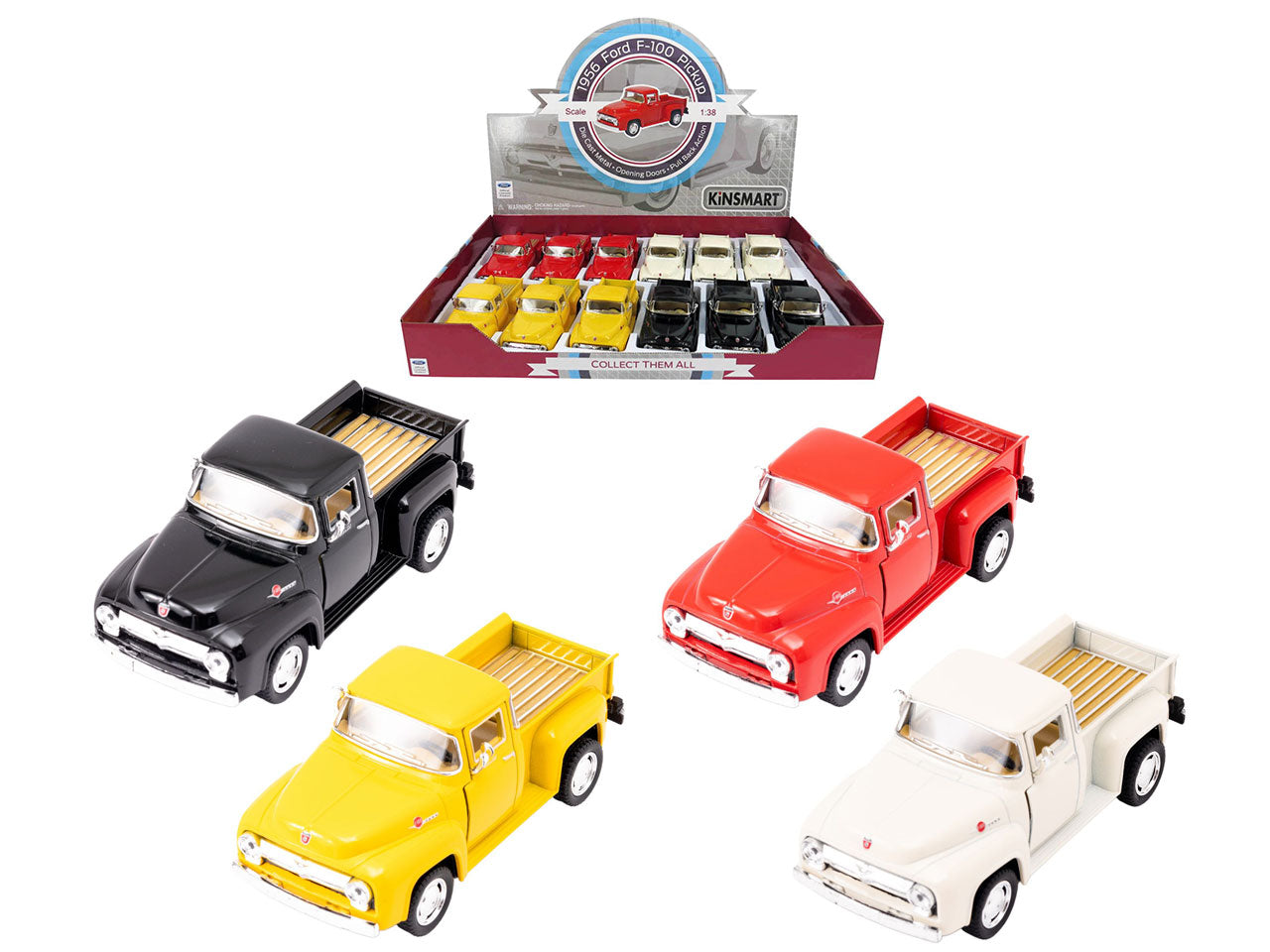 Ford f100 pickup 1956 die cast