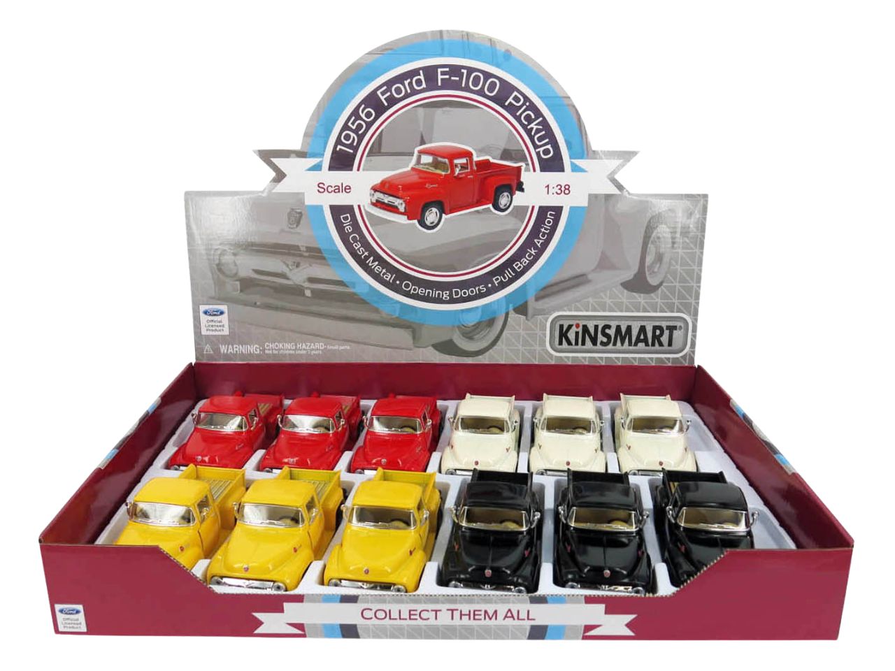 Ford f100 pickup 1956 die cast