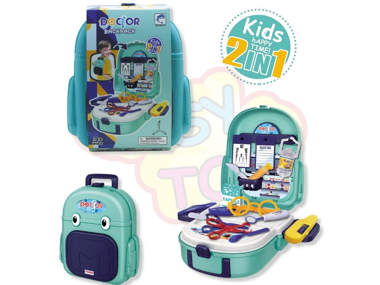Zainetto con accessori dottore